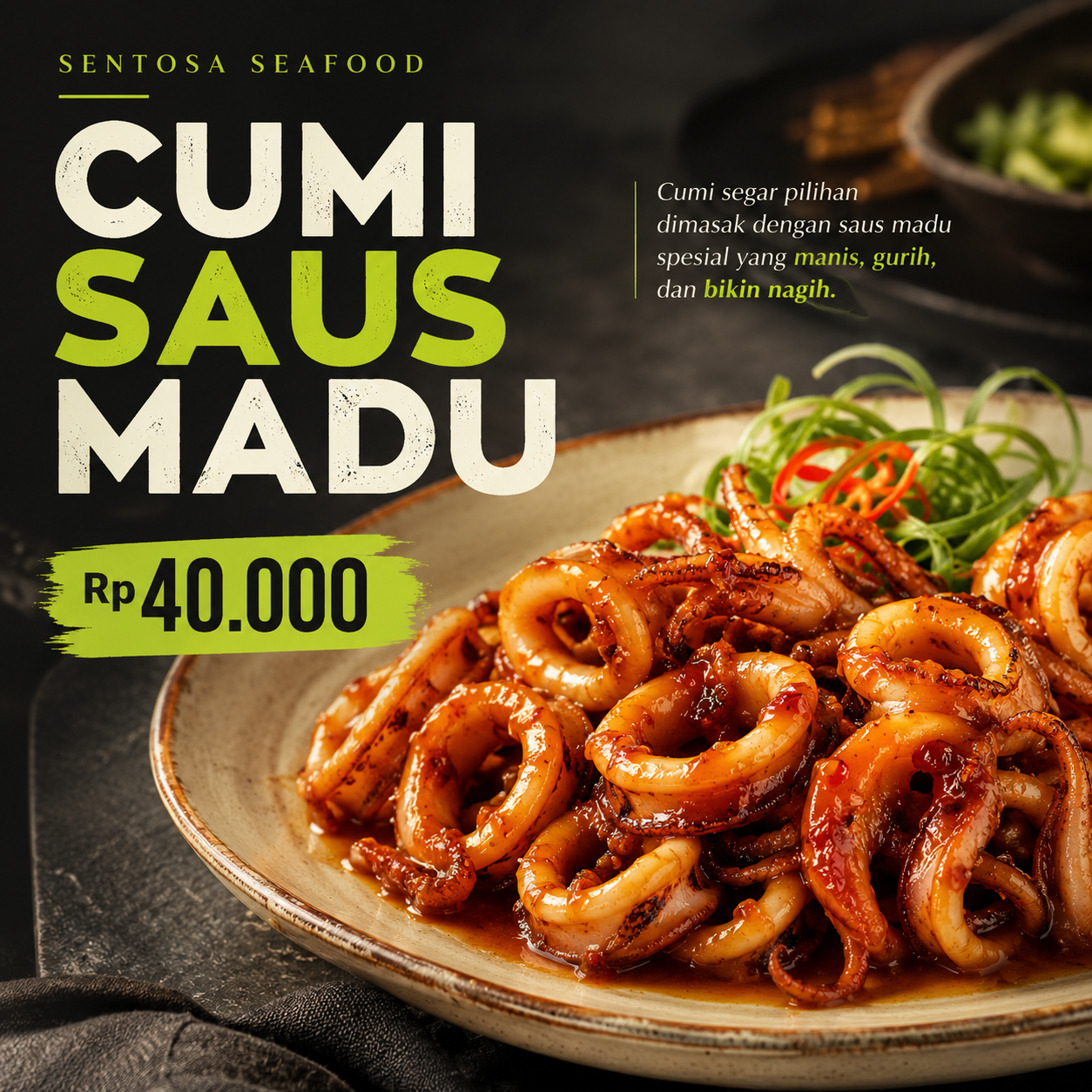 Contoh desain feed promosi